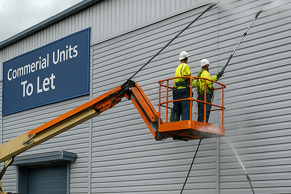 Building cleaning in Braintree using safe low pressure methods