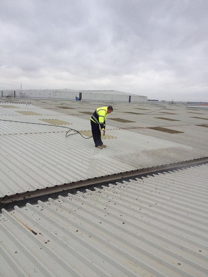 Industrial Roof Cleaning