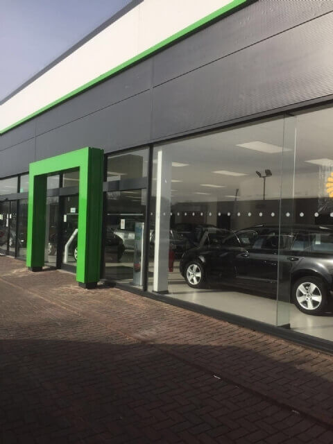 on-site cladding painting Dorking