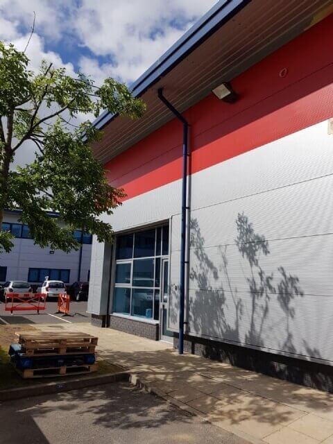 Cladding spraying Dorking