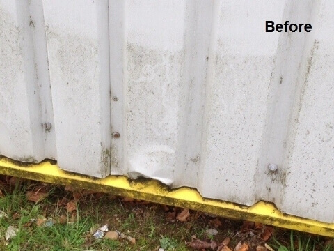 Cladding re-branding Dorking